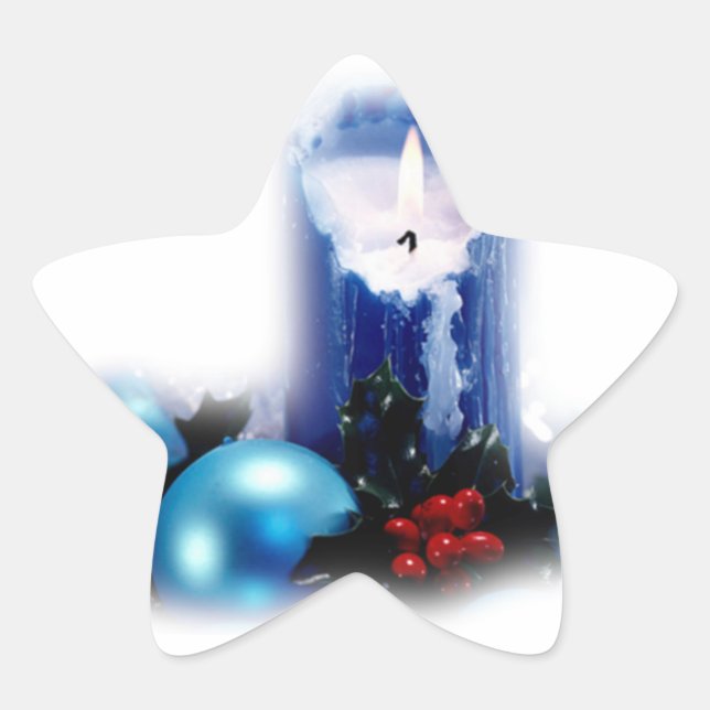 Etiquetas vela de Natal (Frente)