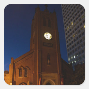 Etiquetas velhas da catedral de Mary de santo