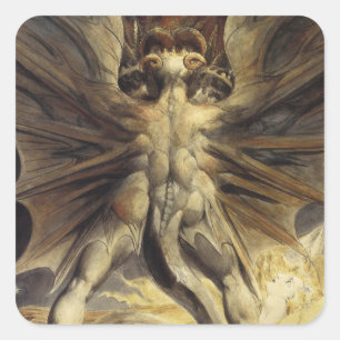 Etiquetas vermelhas do dragão