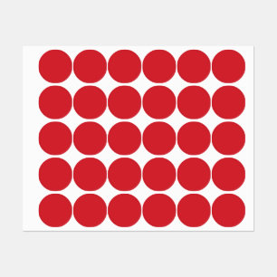 Etiquetas Vermelho amaranto (cor sólida)
