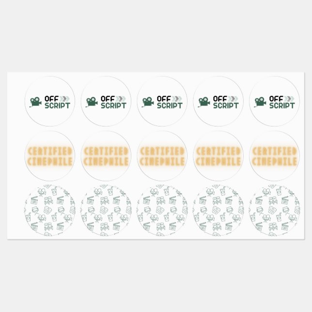 Etiquetas Vinhetas (Folha)