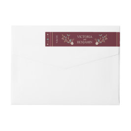 Etiquetas Vintage Library Wedding