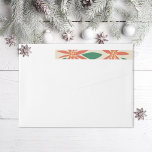 Etiquetas Vintage Poinsettias Christmas Ivory<br><div class="desc">Festivo Natal vermelho verde e marfim com poinsettias inspiradas em vintage; skinny wound devolve etiquetas de endereço.</div>