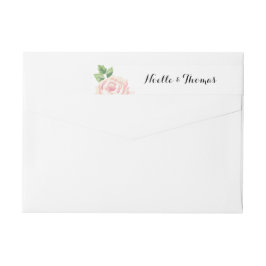 Etiquetas Vintage Rosa Wedding
