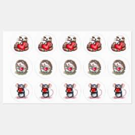 Etiquetas Você Segura Meus Rótulos Cardíacos