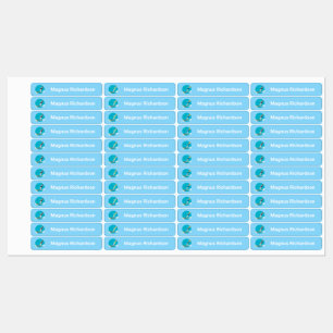 Etiquetas Waterski, estilo Vintage