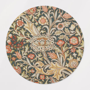 Etiquetas William Morris Trent Garden Flower Classic Botânic