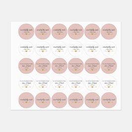 Etiquetas Wonderfully Made Psalm 139:14 Christian Labels