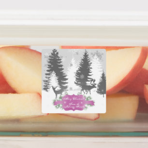 Etiquetas Wonderland Baking Label - Magenta