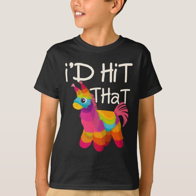 Eu Acertava Que Pinata Camisa Cinco De Mayo Engraç (Frente)