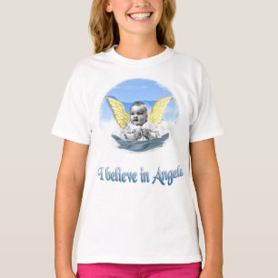 Eu acredito em anjos T-Shirt