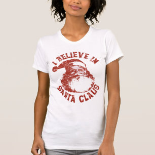 Eu acredito na camisa de Papai Noel