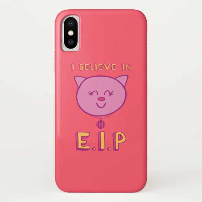 Eu acredito na Capa de telefone E.I.P (Verso)