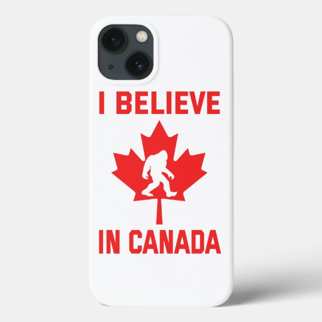Eu Acredito no Canadá - Funny Bigfoot  (Verso)