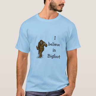Eu acredito no t-shirt de bigfoot