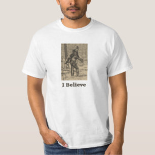 Eu acredito o t-shirt de Bigfoot