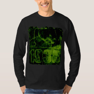 Eu adoro 1938 - Camiseta Verde Vintage