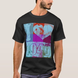 Eu adoro 1940 - Pop art Vintage T-shirt