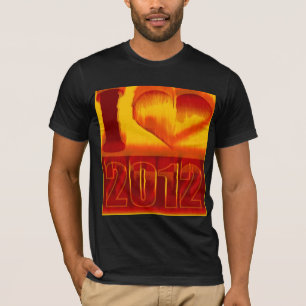 Eu adoro 2012 - Pop de Fogo Vintage T-Shirt