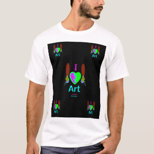 Eu adoro a camisa branca dos homens de arte