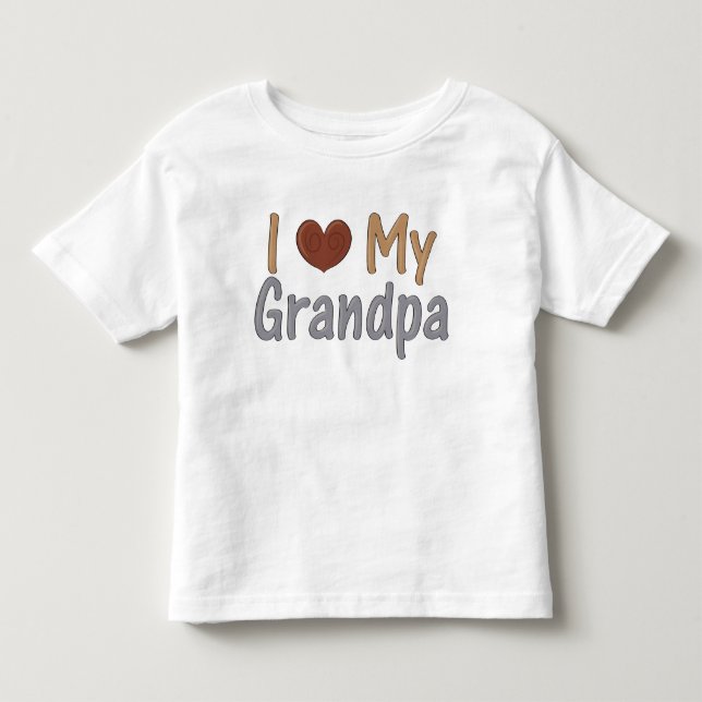Eu adoro a camiseta do meu avô (Frente)