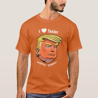 Eu adoro a camiseta Tesler