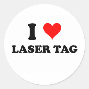Eu adoro a etiqueta laser