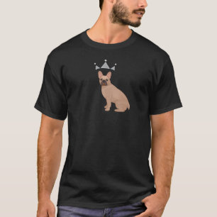 Eu adoro a minha camiseta de cachorro francês