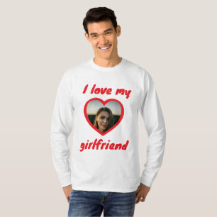 Eu adoro a minha camiseta namorada