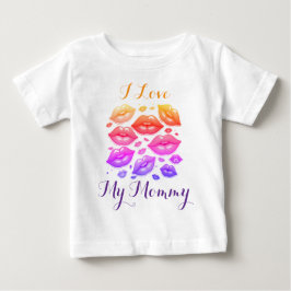 Eu adoro a minha Mamãe Toddler T-Shirt
