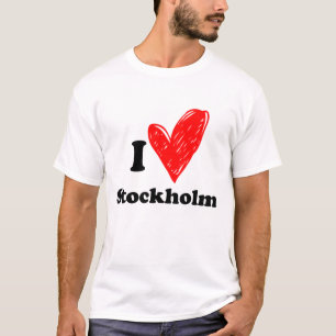 Eu adoro a T-Shirt de Estocolmo