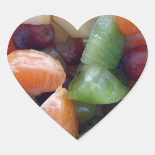 Eu adoro adesivos de fruta.