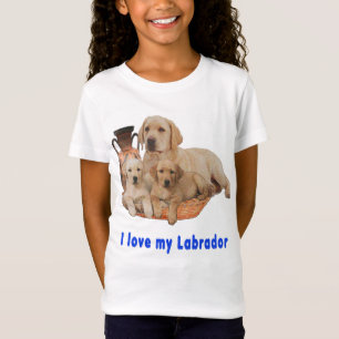 Eu adoro as minhas t-shirts do Labrador