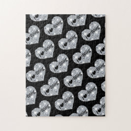 Eu adoro Bling Jigsee Quebra-cabeça