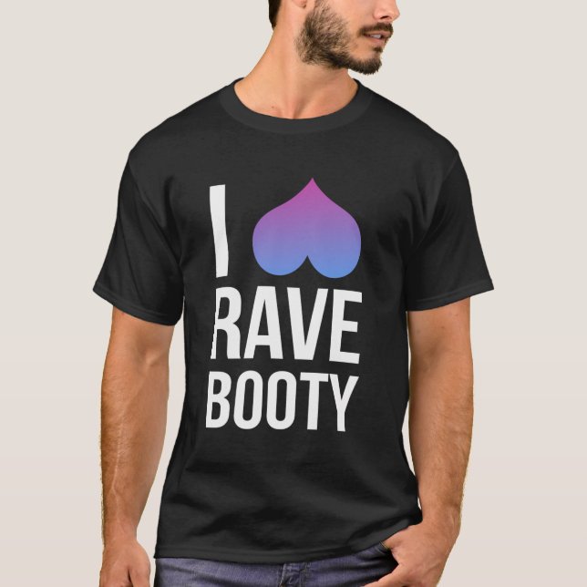 Eu Adoro Camisa De Bootada De Rave... (Frente)