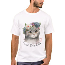 Eu Adoro Camisa De Gato