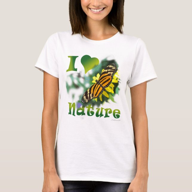 Eu Adoro Camisa Natureza (Frente)