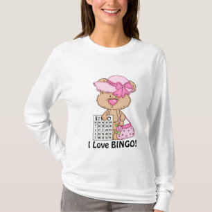Eu adoro camiseta Bingo Nano Long Sleeve