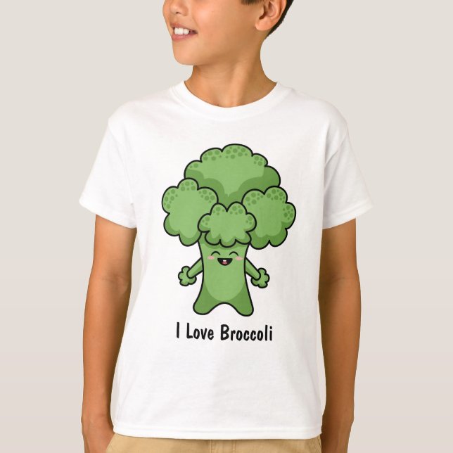Eu Adoro Camiseta Broccoli (Frente)