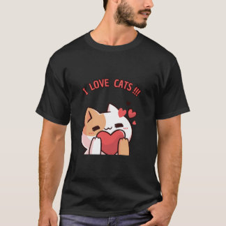 Eu adoro camiseta CATS