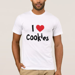 Eu Adoro Camiseta Cookies
