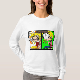 Eu adoro camiseta de café de longa distância