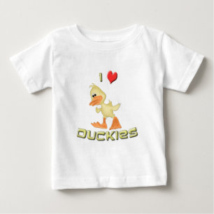 Eu adoro camiseta de patos