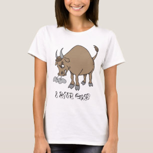 Eu Adoro Camiseta De Vacas