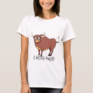 Eu Adoro Camiseta De Vacas