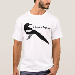 Eu Adoro Camiseta Magpies