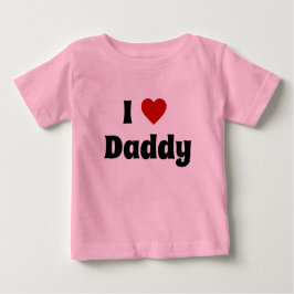 Eu adoro camiseta pai