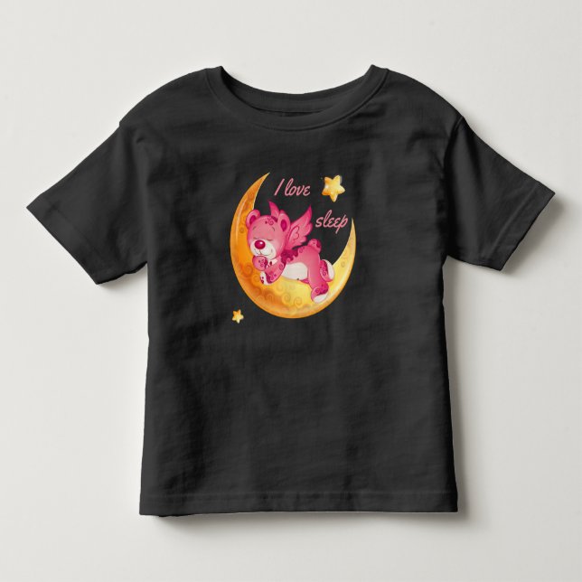 Eu adoro camiseta para dormir (Frente)