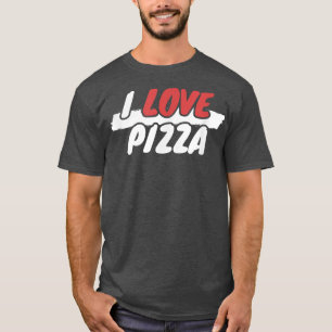 Eu Adoro Camiseta Pizza