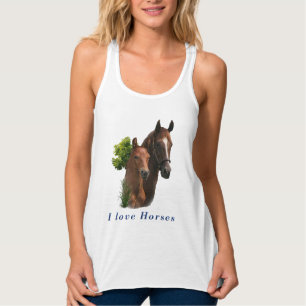 Eu adoro camisetas de cavalos